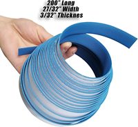 Bande de remplacement de bord FS-SP 5000 pour ruban de protection contre les débris, adaptée aux guides du système de scie à rail Festool.