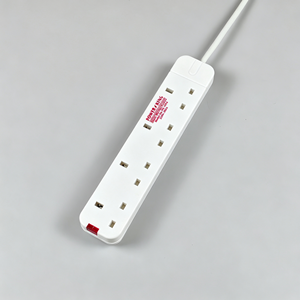 Factory Supply 3-6 Outlet UK Standard Electric Surge Protector Power Strip 10A 250V Power <strong>Socket</strong> <strong>Extension</strong> 3-6AC <strong>Extension</strong> Board - Product Image 1