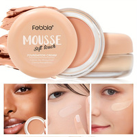 USHAS Fond de teint crème mousse floral européen américain en stock FS446A+B, imperméable, longue durée, hydratant, correcteur