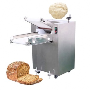 Machine à étaler et à façonner la pâte en acier inoxydable, pétrin à pâte à pizza, équipement de <span class=keywords><strong>boulangerie</strong></span>, machine à presser la pâte - Product Image 3