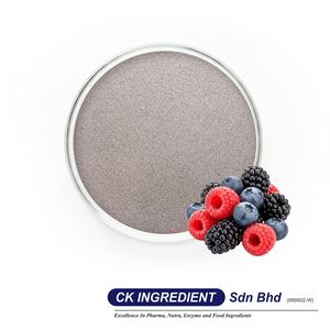 Polvo de Jugo de Bayas Mixtas, Extracto de Múltiples Bayas, Saborizante para Bebidas, Base para Bebidas, Alimento Saludable para Comidas Diarias, Soporte OEM ODM, Venta al por Mayor - Product Image 1