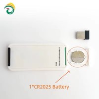 Control Remoto Infrarrojo Inteligente para TV, 11 Botones, Blanco, Personalizado, OEM/ODM de Fábrica, Transmisor LED para Hogar Inteligente con Batería CR2025, Plástico ABS