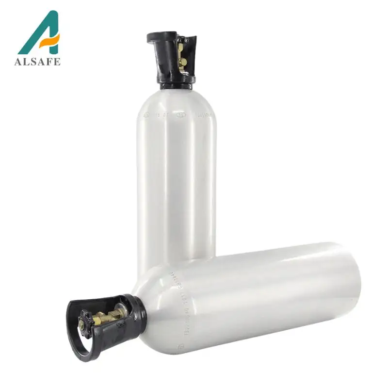 Alsafe Dot Cylinders Co2 Gas Tank cylinder high pressure aluminum 13.4L food grade co2 cylinder