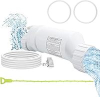 Système de chloration pour piscine à eau salée T-Cell-3 en plastique pour piscines de 15 000 gallons, écologique, compatible avec Hayward W3T-Cell-3 Aqua Trol