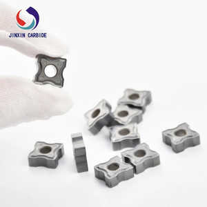 Jeekvisen SNMG12T408-R5 Industrial-Grade Custom Chamfering <b>Cemented</b> <b>Carbide</b> Blades for Efficient Material Removal - Product Image 1