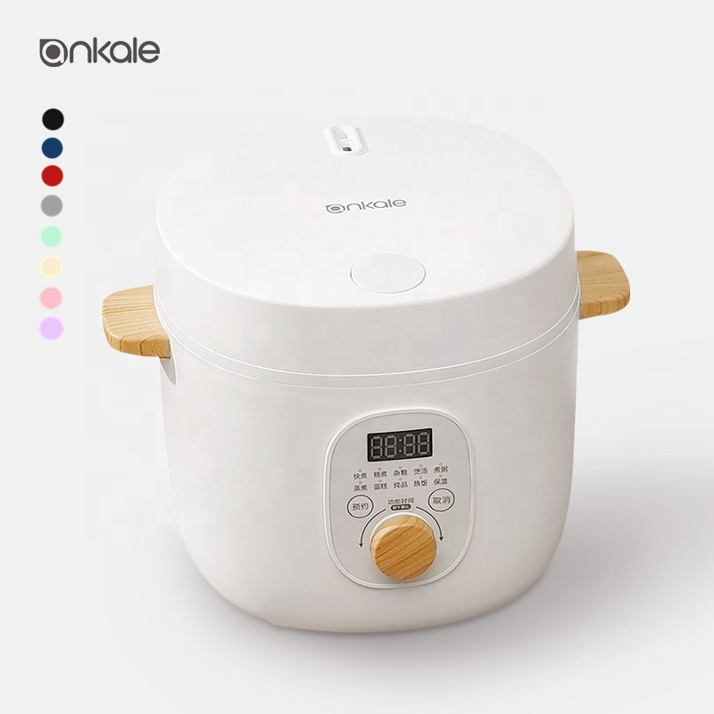 Ankale Neues Design Smart-kochgeschirr Kleiner Elektroherd All-in-one Elektrischer Multifunktionaler Mini-reiskocher