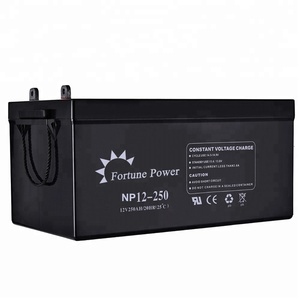 แบตเตอรี่เจลโซลาร์ 12V 250Ah สำหรับระบบพลังงาน แบตเตอรี่แบบ Deep Cycle 12 โวลต์ ชนิดปิดผนึก สำหรับ UPS รถเข็นไฟฟ้า และไฟส่องสว่าง - Product Image 3