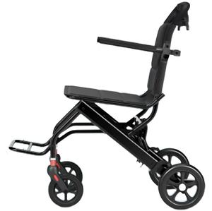 Travel Wheelchair For Disabled Elderly With Handbrakes,Easy To Fold And <b>Carry</b>,Portable Lightweight Aluminum Wheelchair - Product Image 1