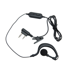 Casque universel pour talkie-walkie Baofeng BF 888S type K avec micro et clip pour accessoires de communication radio bidirectionnelle - Product Image 2