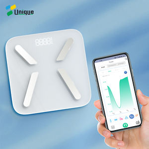 Báscula de cuerpo inteligente Personal única de gran fábrica, báscula Digital de peso corporal de 200KG, aplicación inteligente, 20 indicadores, báscula inteligente con Bluetooth - Product Image 1