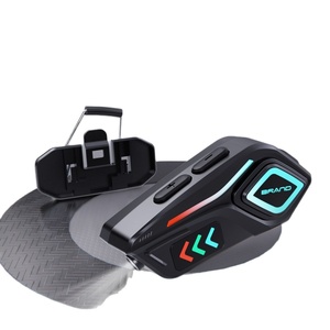 K07หมวกกันน็อคมอเตอร์ไซค์กันน้ำชุดหูฟังบลูทูธอินเตอร์คอม LED ชุดหูฟังไร้สาย5.4ทนทานยาวนาน - Product Image 1