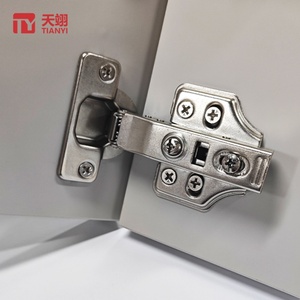 Bisagras de Acero para Puertas de Madera con Cierre Suave de 35 mm para Dormitorio, Niqueladas - Product Image 3
