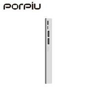 PORPIU Portable 20000mAh batterie externe miroir de secours d'urgence chargeur de batterie 10W puissance de sortie pour appareils mobiles