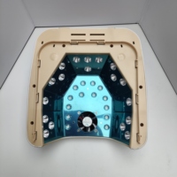 2024 nouveauté populaire professionnel sans fil Rechargeable Pro Led ampli à ongles avec ventilateur pas chaud confortable pour les mains doubles