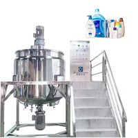 Ligne de production de liquide de refroidissement pour lave-vitre de voiture Équipement de mélange Machine de fabrication de savon liquide
