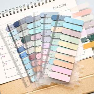แผ่นกั้นเอกสารแบบมีกาวในตัว 200 แผ่น สีสันสดใส หลายสี สำหรับทำเครื่องหมายเอกสารในสำนักงาน/มหาวิทยาลัย - Product Image 4