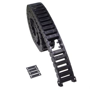 Cadena Portacables Automática de Plástico Flexible Negra para Máquinas CNC, Modelo TY-20250621, Colorida, Marca Medium Winding - Product Image 2