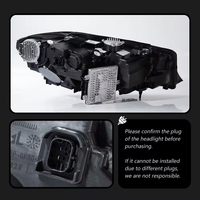 Faros Delanteros LED Completos para BMW Serie 3 G20 2019-2026, Ojos de Ángel Láser, DRL, Faros Adaptativos con Señal de Giro Dinámica