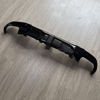 Diffuseur arrière de style 2026 avec éclairage LED, séparateur de pare-chocs arrière M Performance pour BMW Série 3 E90 E92 E93 2005-2012