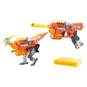 Pistolet jouet dinosaure en alliage de zinc, modèle de pistolet à balles d'air comprimé, jouet dinosaure airsoft pour adultes et enfants, en métal - Product Image 1