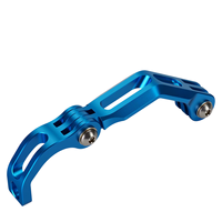 Support de fixation réglable en alliage d'aluminium CNC pour phare de vélo, support universel pour phare de vélo pour Brompton, vélos pliants, vélos de route et VTT