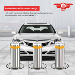 Barrière de circulation routière, poteau hydraulique automatique, poteau de sécurité, poteaux de sécurité en acier inoxydable, barrières à levage, prix - Product Image 6