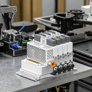 Vkz loạt đa mạch Mô-đun Máy phát điện chân không Bộ giảm thanh 0.3-0.7Mpa Áp suất hoạt động 1 năm bảo hành cho chân không trung tâm - Product Image 1