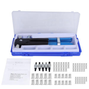 Factory Direct 86-Piece Set Heavy-Duty Single-Handle Manual <b>Rivet</b> <b>Nut</b> Puller Gun Preferential Price for Large Quantities 110 - Product Image 1