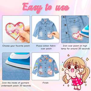 Parches bordados con palabras divertidas, parches de hierro con letras Retro, apliques, ropa, camisa, chaquetas, mochila, insignia de costura, accesorio DIY - Product Image 5