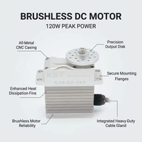Servo BLDC de Alta Resistencia OEM KST X30-12-165, 16.5N.m, 12V, Actuador Gigante para Líneas de Producción Automatizadas y Equipos Inteligentes