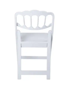 Sillas Plegables Blancas de Plástico Estilo Napoleón para Bodas, Eventos y Fiestas - Product Image 6