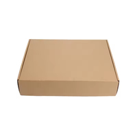 Boîte en carton kraft écologique et recyclable pour vêtements, chaussures, chaussettes, emballage d'expédition, impression de logo personnalisée