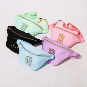 Crossbody Bag Women Fashion Sport Waist Pack Custom Cute Sling Bag Teenager Children Kids Fanny Pack Waterproof Nylon Waist Bag