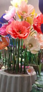 Rose géante en <span class=keywords><strong>EVA</strong></span> - 250 cm Rose autoportante pour arche de mariage en plein air, décoration de fête (personnalisable) - Product Image 4