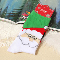 LRTOU Vente en gros, chaussettes de Noël en coton pour homme et femme, 15 couleurs, nouvelle année, tendance