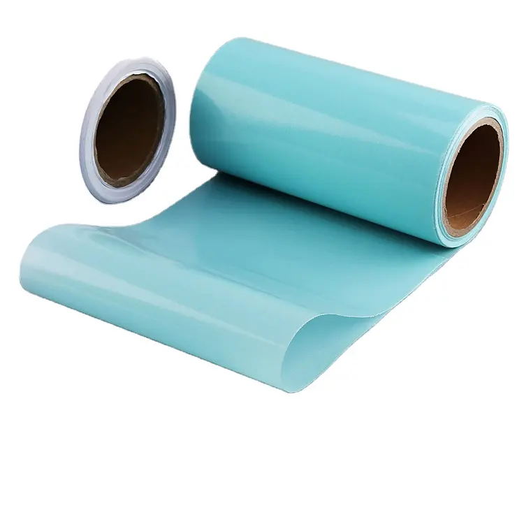 Wholesale One Side Coated Silicon Release Paper Used for Sticker Paper Label Blue White Glassine Plastic-free Single Silicon
