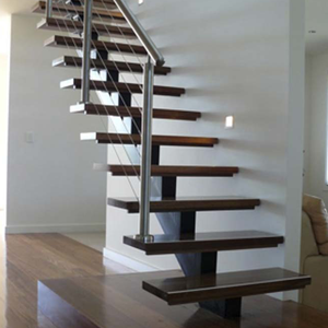 Viga <span class=keywords><strong>Central</strong></span> de escaleras de madera nuevo producto loft escalera de estilo para casa renovación - Product Image 2