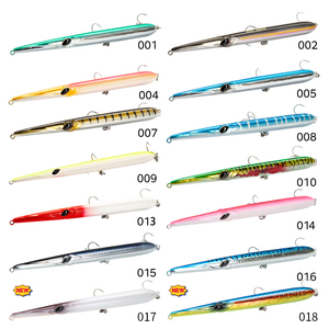 Whole Sale 205mm 31g Hard Body Plastic Pencil Fishing Lure Artificial Swim Bait Bass Needle Sinking Pencil Lure Stickbait - Product Image 5