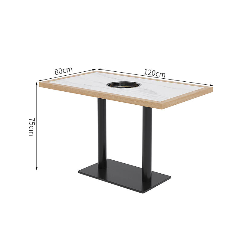 Table rect (120*80*75cm)