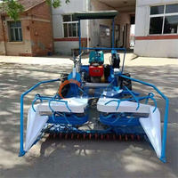 Machine de récolte de la herbe des étangs à utilisation facile, faucheuse-lieuse de soja pour l'agriculture à petite échelle
