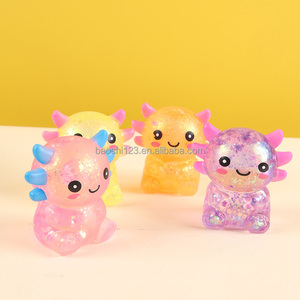 Creative Axolotl TPR Squishy Toy Cute Slow Rebound Stress Relief Fidget Toy Anti-stress Toy Perfect Gift for Kids Wholesale - Product Image 2