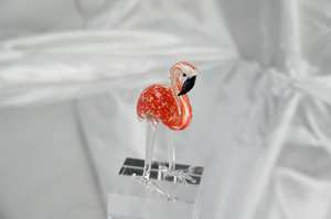 Escultura Grande de Jirafa Ángel Hecha a Mano y Personalizable, Arte Popular Feng Shui, Decoración de Pascua, Miniatura Coleccionable Colgante de Cristal - Product Image 3
