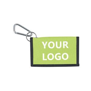 Cartera Infantil de Neopreno Plegable en Tres Partes, Económica y Duradera, con Logotipo Personalizado y Bolsillo con Cremallera, para Regalo Promocional de Navidad o Cumpleaños - Product Image 1