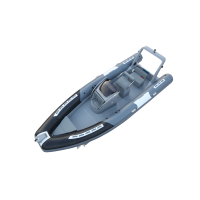 Bateau pneumatique rigide certifié CE, style sportif, en fibre de verre et aluminium, 680 Hypalon, pour la pêche, le surf, les activités de plein air, en PVC et fibre de verre.
