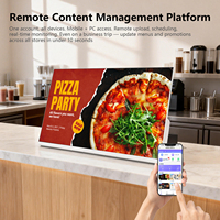 Terminal de Auto-Servicio con Pantalla Táctil Capacitiva de 24 Pulgadas para Restaurante, Sistema POS con Menú Interactivo y Sistema Operativo Inteligente, VESA
