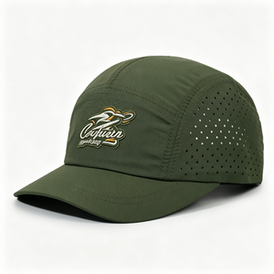High Quality Custom Printing Running <b>Waterproof</b> Nylon Quick Dry 5 Panel <b>Hats</b> Cap Adults Size - Product Image 1