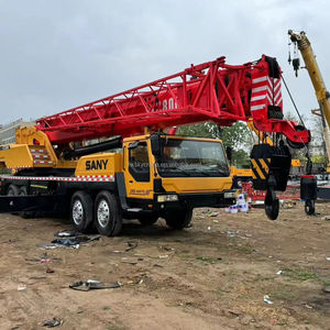 Grúa sobre camión Sany de 80 toneladas usada, sistema hidráulico original en buen estado - Product Image 2