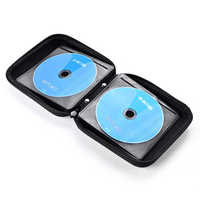 Boîtier CD étanche EVA résistant aux rayures avec stockage grande capacité organisateur pour DVD Blu-ray Disc Collection