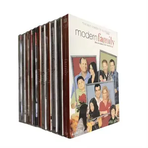 现代家庭DVD第1-11季盒装34盘电视上最好的喜剧完整系列34 DVD现代家庭