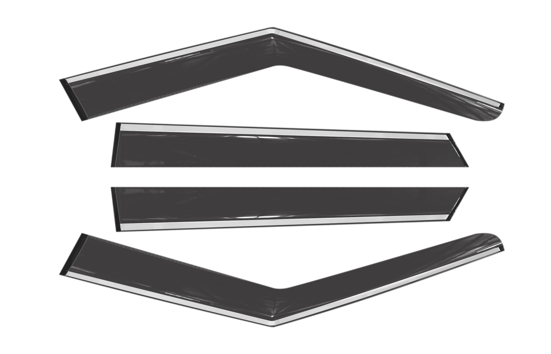 Window Visor 4pcs (PC Injection)